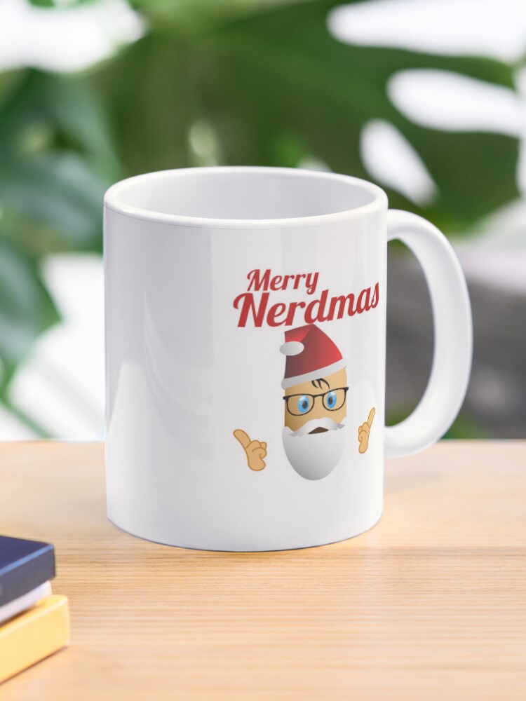 Merry Nerdmas Kaffeebecher – Bild 2
