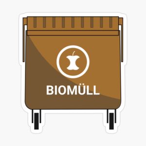Biomüll Sticker